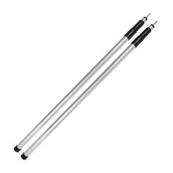 Camping En Plein Air Soldes 22 2 Mâts De Tente Télescopiques 'small' 80-180 Cm | Tarp, Auvent, Voiles D'ombrage