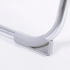 AKTIVE - Chaise Pliante Haute Avec Dossier Haut Réglable 5 Positions, Gris -Camping En Plein Air Soldes aktive chaise pliante haute avec dossier haut reglable 5 positions gris 6