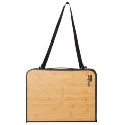 AKTIVE - Table De Camping Pliante Effet Bambou, 60x40x25 Cm -Camping En Plein Air Soldes aktive table de camping pliante effet bambou 60x40x25 cm 6