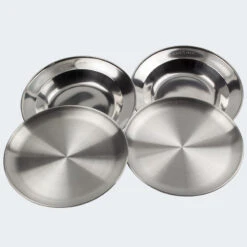 Assiette Camping Plate Et Creuse | Diamètre Env. 23 Cm | 2 Assiettes De Chaque -Camping En Plein Air Soldes assiette camping plate et creuse diametre env 23 cm 2 assiettes de chaque 3