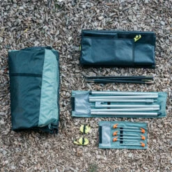 Quechua AUVENT CONNECTE POUR TENTE DE TOIT MH500 2P -Camping En Plein Air Soldes auvent connecte pour tente de toit mh500 2p 2