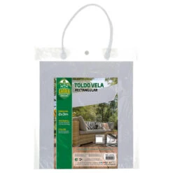 Auvent Rectangulaire En Polyester Aktive Garden Coloris Blanc -Camping En Plein Air Soldes auvent rectangulaire en polyester aktive garden coloris blanc 3