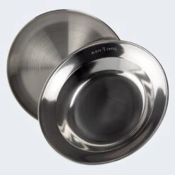 Batterie De Cuisine De Camping, Assiette Plate & Creuse Et Couverts Set -Camping En Plein Air Soldes batterie de cuisine de camping assiette plate and creuse et couverts set 5