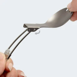 Batterie De Cuisine De Camping Set | Casseroles + Fourchette/Cuillère | Titane -Camping En Plein Air Soldes batterie de cuisine de camping set casseroles fourchettecuillere titane 4