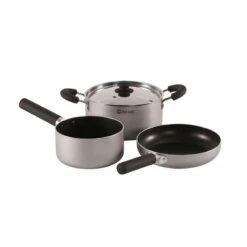 Batterie De Cuisson Outwell Grise M -Camping En Plein Air Soldes batterie de cuisson outwell grise m 3