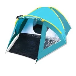 Bestway Pavillo Active Mount 3 Tente (210 + 140) X 240 X 130 Cm -Camping En Plein Air Soldes bestway pavillo active mount 3 tente 210 140 x 240 x 130 cm 3