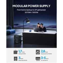 BLUETTI AC300+B300 Générateur Électrique 3072Wh,LiFePO4 Pour Panne De Courant 12 BLUETTI AC300+B300 Générateur Électrique 3072Wh,LiFePO4 Pour Panne De Courant -Camping En Plein Air Soldes bluetti ac300b300 generateur electrique 3072whlifepo4 pour panne de courant 3