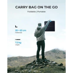 BLUETTI Générateur Électrique EB3A+PV200 268Wh/600W LiFePO4 Batterie Pour Voyage -Camping En Plein Air Soldes bluetti generateur electrique eb3apv200 268wh600w lifepo4 batterie pour voyage 6