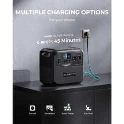 BLUETTI Générateur Électrique Portable AC180 1152Wh Batterie LiFePO4 Pour Voyage -Camping En Plein Air Soldes bluetti generateur electrique portable ac180 1152wh batterie lifepo4 pour voyage 3
