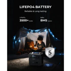 BLUETTI Générateur Électrique Portable AC180 1152Wh Batterie LiFePO4 Pour Voyage -Camping En Plein Air Soldes bluetti generateur electrique portable ac180 1152wh batterie lifepo4 pour voyage 6