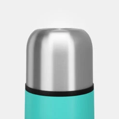Quechua Bouteille Isotherme Inox 0,4L Avec Gobelet Pour La Randonnée - Turquoise 15 Quechua Bouteille Isotherme Inox 0,4L Avec Gobelet Pour La Randonnée - Turquoise -Camping En Plein Air Soldes bouteille isotherme inox 04l avec gobelet pour la randonnee turquoise 3