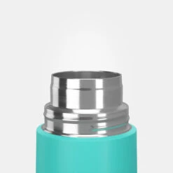 Quechua Bouteille Isotherme Inox 0,4L Avec Gobelet Pour La Randonnée - Turquoise 17 Quechua Bouteille Isotherme Inox 0,4L Avec Gobelet Pour La Randonnée - Turquoise -Camping En Plein Air Soldes bouteille isotherme inox 04l avec gobelet pour la randonnee turquoise 5