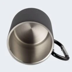 Camping Tasse Isotherme Mousqueton, Assiette Plate Et Couverts Set | Acier Inox -Camping En Plein Air Soldes camping tasse isotherme mousqueton assiette plate et couverts set acier inox 4