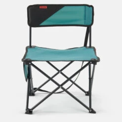 Quechua CHAISE BASSE PLIANTE DE CAMPING MH100 Bleue -Camping En Plein Air Soldes chaise basse pliante de camping mh100 bleue 4