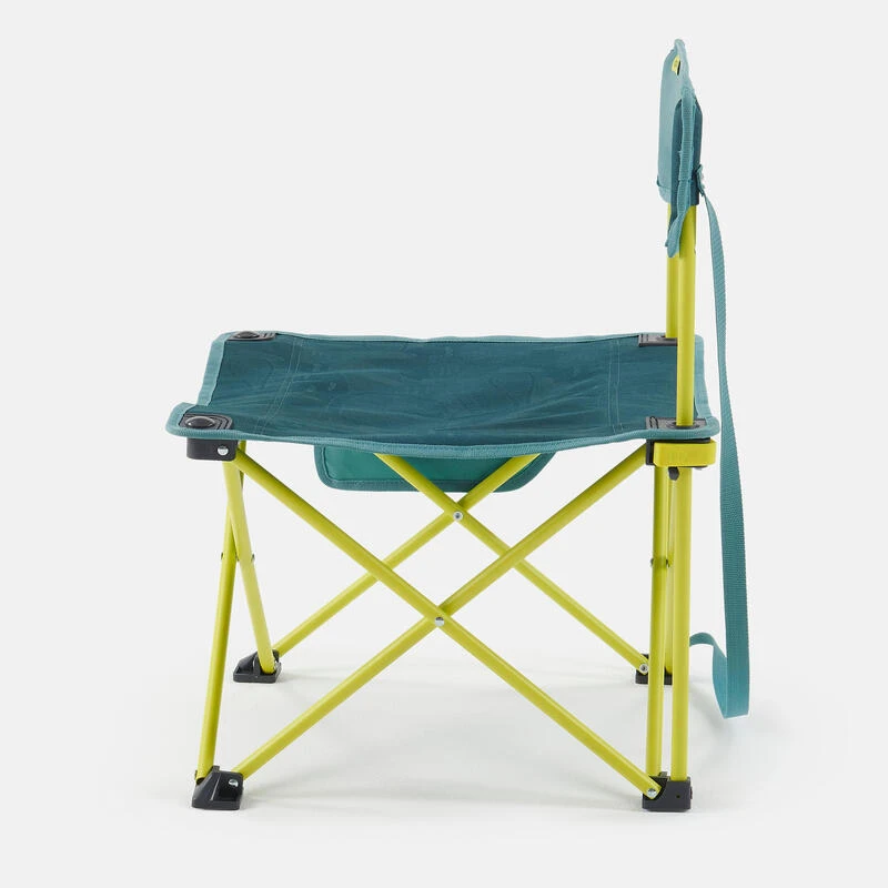 Quechua CHAISE BASSE PLIANTE DE CAMPING MH100 Jaune 9 Quechua CHAISE BASSE PLIANTE DE CAMPING MH100 Jaune – Image 7