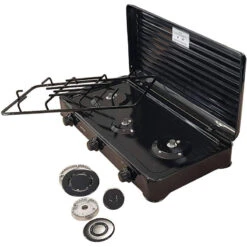 MPM Cuisinière à Gaz Portable Pour Le Camping Avec 3 Feux Couvercle Smile 15 MPM Cuisinière à Gaz Portable Pour Le Camping Avec 3 Feux Couvercle Smile -Camping En Plein Air Soldes cuisiniere a gaz portable pour le camping avec 3 feux couvercle smile 6