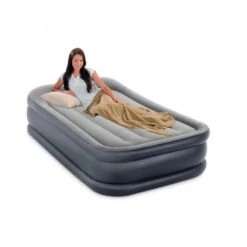 Intex Deluxe Pillow Rest Raised Twin - Lit Gonflable - 191x99x42cm - Avec Accessoires 9 Intex Deluxe Pillow Rest Raised Twin - Lit Gonflable - 191x99x42cm - Avec Accessoires -Camping En Plein Air Soldes deluxe pillow rest raised twin lit gonflable 191x99x42cm avec accessoires 2