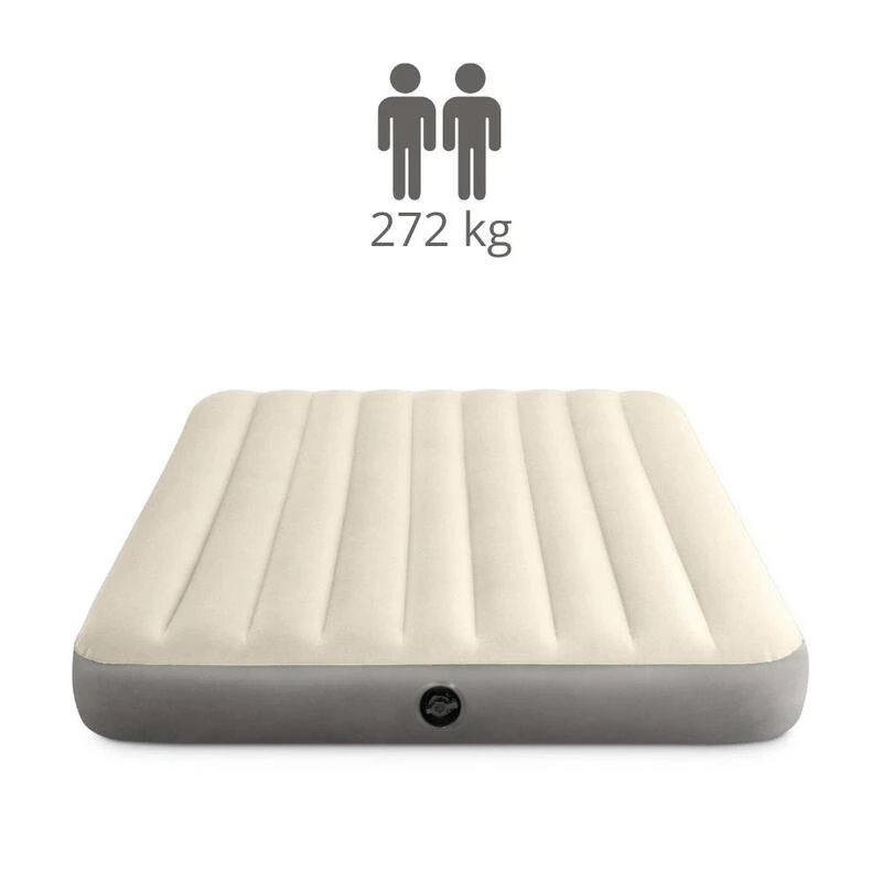 Intex Dura Beam - Lit Gonflable - 203x152x25cm - Compris Les Accessoires 5 Intex Dura Beam - Lit Gonflable - 203x152x25cm - Compris Les Accessoires – Image 3