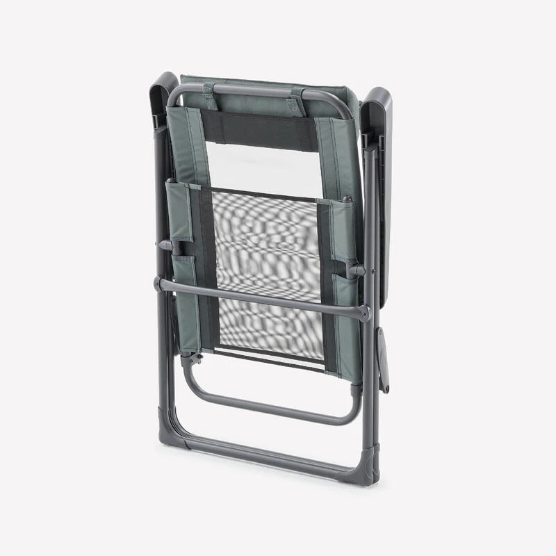 Quechua FAUTEUIL PLIANT CONFORTABLE POUR LE CAMPING - INCLINABLE - ACIER 4 Quechua FAUTEUIL PLIANT CONFORTABLE POUR LE CAMPING - INCLINABLE - ACIER – Image 2