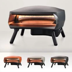 Four à Pizza WITT ETNA Modèle Rotante - Graphite FR -Camping En Plein Air Soldes four a pizza witt etna modele rotante graphite fr 1