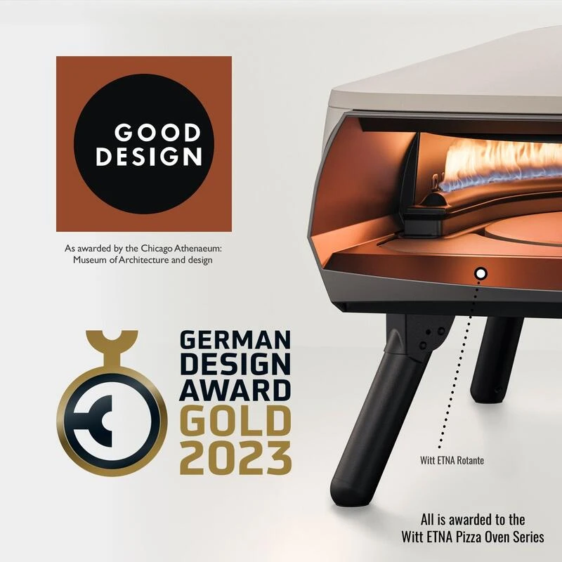 Four à Pizza WITT ETNA Modèle Rotante - Gris FR 7 Four à Pizza WITT ETNA Modèle Rotante - Gris FR – Image 5
