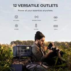 Générateur Solaire BLUETTI EB70 716Wh 11 Générateur Solaire BLUETTI EB70 716Wh -Camping En Plein Air Soldes generateur solaire bluetti eb70 716wh 2