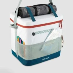 Quechua GLACIERE SOUPLE DE CAMPING - 35 LITRES - CONSERVATION AU FRAIS 17 HEURES -Camping En Plein Air Soldes glaciere souple de camping 35 litres conservation au frais 17 heures 2