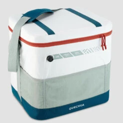Quechua GLACIERE SOUPLE DE CAMPING - 35 LITRES - CONSERVATION AU FRAIS 17 HEURES -Camping En Plein Air Soldes glaciere souple de camping 35 litres conservation au frais 17 heures 6
