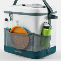 Quechua GLACIÈRE SOUPLE ÉLECTRIQUE DE CAMPING - 30 LITRES - CONSERVATION AU FRAIS 96 H -Camping En Plein Air Soldes glaciere souple electrique de camping 30 litres conservation au frais 96 h 6