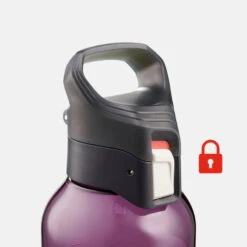 Quechua Gourde Ecozen® 0,8L Avec Bouchon Ouverture Rapide Pour La Randonnée - Violet -Camping En Plein Air Soldes gourde ecozen 08l avec bouchon ouverture rapide pour la randonnee violet 5
