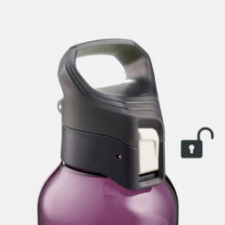 Quechua Gourde Ecozen® 0,8L Avec Bouchon Ouverture Rapide Pour La Randonnée - Violet -Camping En Plein Air Soldes gourde ecozen 08l avec bouchon ouverture rapide pour la randonnee violet 6