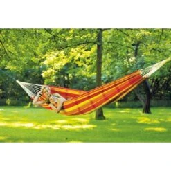Hamac Amazonas Barbados Papaya -Camping En Plein Air Soldes hamac amazonas barbados papaya 2