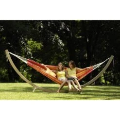 Hamac Amazonas Barbados Papaya -Camping En Plein Air Soldes hamac amazonas barbados papaya 3