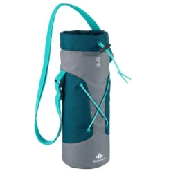 Quechua Housse Isotherme Pour Gourde Randonnée 1,2 à 1,5 Litre Gris/bleu -Camping En Plein Air Soldes housse isotherme pour gourde randonnee 12 a 15 litre grisbleu 3