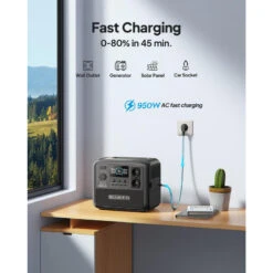 Kit Générateur Solaire BLUETTI AC70+PV120, 768Wh/1000W LiFePO4 Pour Le Camping -Camping En Plein Air Soldes kit generateur solaire bluetti ac70pv120 768wh1000w lifepo4 pour le camping 3