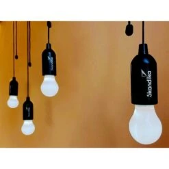 Lampe De Camping Skandika Narvik | Set De 4 Lampes LED, Pull Light, à Piles -Camping En Plein Air Soldes lampe de camping skandika narvik set de 4 lampes led pull light a piles 2