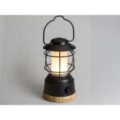 Lampe Lanterne De Camping LED Kiruna Jord - Rechargeable - USB - Bambou - Rétro -Camping En Plein Air Soldes lampe lanterne de camping led kiruna jord rechargeable usb bambou retro 2