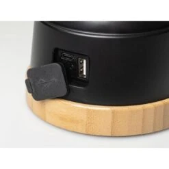 Lampe Lanterne De Camping LED Kiruna Jord - Rechargeable - USB - Bambou - Rétro -Camping En Plein Air Soldes lampe lanterne de camping led kiruna jord rechargeable usb bambou retro 4