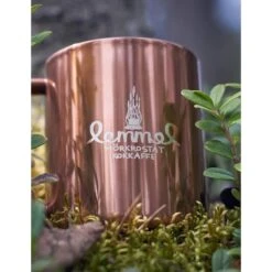 Lemmel Mug Isolé à Double Paroi - Acier Inoxydable/Cuivre - Logo Lemmel -Camping En Plein Air Soldes lemmel mug isole a double paroi acier inoxydablecuivre logo lemmel 3