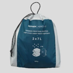 Lot De 2 Housses De Rangement De Trekking - Demi-lune Imperméables - 2x7L -Camping En Plein Air Soldes lot de 2 housses de rangement de trekking demi lune impermeables 2x7l 2