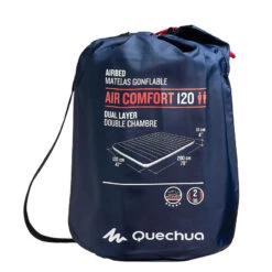 Quechua MATELAS DE CAMPING GONFLABLE AIR CONFORT | 2 PERSONNES - LARGEUR 120 CM 13 Quechua MATELAS DE CAMPING GONFLABLE AIR CONFORT | 2 PERSONNES - LARGEUR 120 CM -Camping En Plein Air Soldes matelas de camping gonflable air confort 2 personnes largeur 120 cm 5