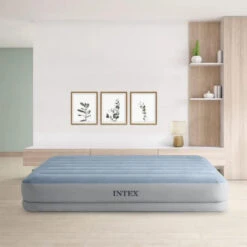 Matelas Gonflable - Intex Mid-Rise Comfort -2 Personnes -Camping En Plein Air Soldes matelas gonflable intex mid rise comfort 2 personnes 4