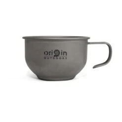 Origin Outdoors Tasse En Titane Avec Couvercle 180ml - Titan Bushcraft -Camping En Plein Air Soldes origin outdoors tasse en titane avec couvercle 180ml titan bushcraft 4
