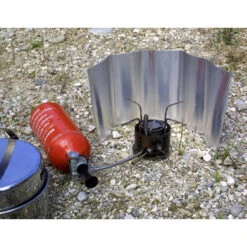 Origin Outdoors Windscreen En Aluminium (Rouleau) 18cm De Hauteur -Camping En Plein Air Soldes origin outdoors windscreen en aluminium rouleau 18cm de hauteur 4