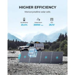 Panneau Solaire BLUETTI PV200 | 200 W 11 Panneau Solaire BLUETTI PV200 | 200 W -Camping En Plein Air Soldes panneau solaire bluetti pv200 200 w 2