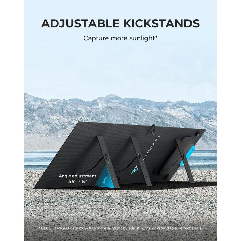 Panneau Solaire BLUETTI PV200 | 200 W 6 Panneau Solaire BLUETTI PV200 | 200 W – Image 4
