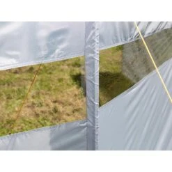 Paravent De Camping Bora - Brise-Vue - 4,5 X 1,4 M - Résistant Au Vent - Gris -Camping En Plein Air Soldes paravent de camping bora brise vue 45 x 14 m resistant au vent gris 4