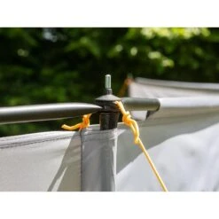 Paravent De Camping Bora - Brise-Vue - 4,5 X 1,4 M - Résistant Au Vent - Gris -Camping En Plein Air Soldes paravent de camping bora brise vue 45 x 14 m resistant au vent gris 5