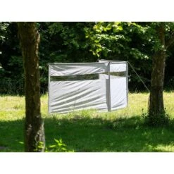 Paravent De Camping Bora - Brise-Vue - 6,0 X 1,4 M - Résistant Au Vent - Gris -Camping En Plein Air Soldes paravent de camping bora brise vue 60 x 14 m resistant au vent gris 3