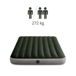 Intex Prestige Downy Full Airbed - Lit Gonflable - 191x137x25cm - Avec Accessoires -Camping En Plein Air Soldes prestige downy full airbed lit gonflable 191x137x25cm avec accessoires 2